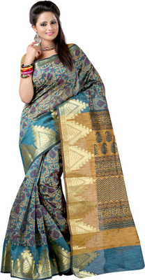 

Sanju Sarees Self Design Mysore Jacquard Saree(Yellow)