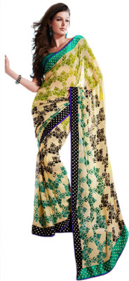 

Vishal Printed Fashion Georgette Saree(Yellow)