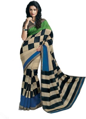 

Party Wear Dresses Printed Fashion Pure Chiffon Saree(Multicolor), Multicolor283