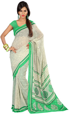 

Indian Wear Online Printed Fashion Georgette Saree(Multicolor), Multicolor98
