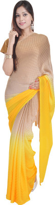 

Soundarya Self Design Daily Wear Satin Saree(Beige, Yellow)