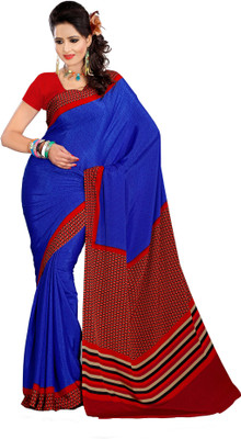 

Gugaliya Self Design Bollywood Crepe Saree(Multicolor)