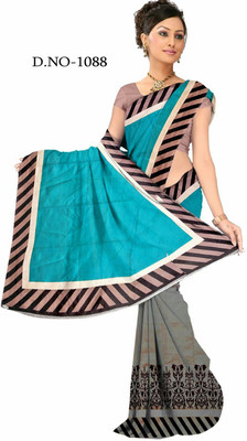 SVB Sarees Polka Print Assam Silk Silk Blend Saree(Beige)