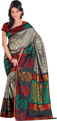 

Sunaina Printed Fashion Art Silk Saree(Multicolor)