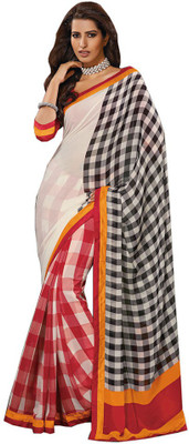

Stylish Girls Printed Fashion Pure Chiffon Saree(Multicolor), Multicolor464