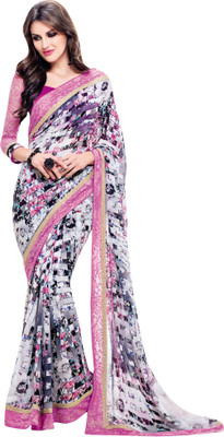 

Vishal Self Design Bollywood Georgette Saree(Multicolor)