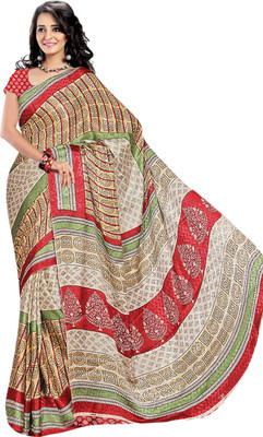

Khushali Self Design, Printed Fashion Jacquard Saree(Multicolor)