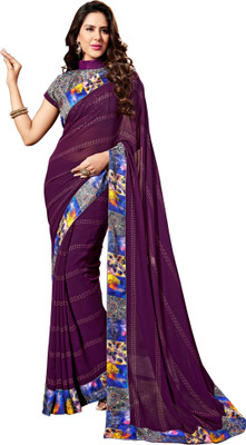 

Khushali Self Design Fashion Georgette Saree(Magenta)