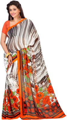 

Party Wear Dresses Printed Fashion Art Silk Saree(Multicolor), Multicolor247