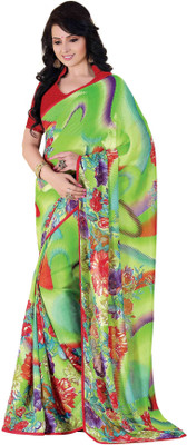 

Ridham Sarees Printed Daily Wear Handloom Chiffon Saree(Multicolor)