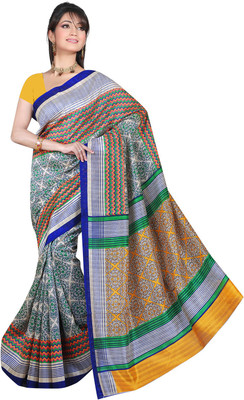 

Lovelylook Printed Daily Wear Art Silk Saree(Multicolor), Multi