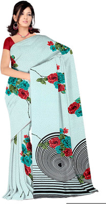 

Parisha Printed Fashion Georgette Saree(Light Green)