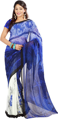 

Party Wear Dresses Printed Fashion Art Silk Saree(Multicolor), Multicolor331