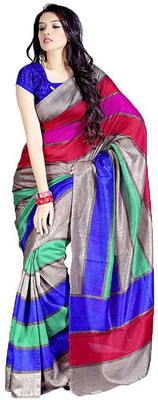 

JKV Embroidered Fashion Silk Saree(Multicolor)