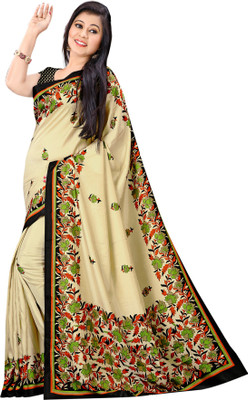 

Sunaina Printed Fashion Art Silk Saree(Multicolor)