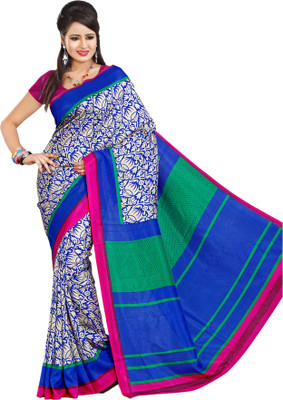 

Sunaina Printed Fashion Art Silk Saree(Multicolor)