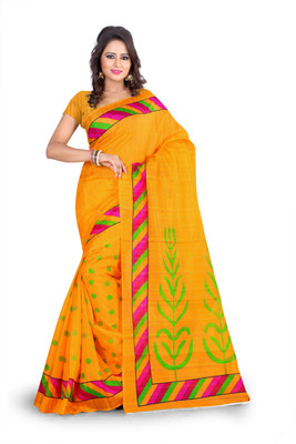

Parishi Fashion Printed Bollywood Georgette Saree(Multicolor)