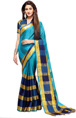 

Sunaina Printed Mysore Cotton Saree(Multicolor)