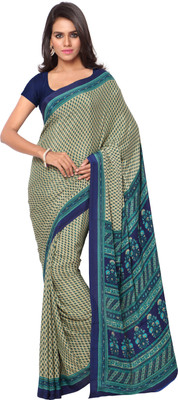 

Goodfeel Floral Print Daily Wear Crepe Saree(Multicolor), Multicolour