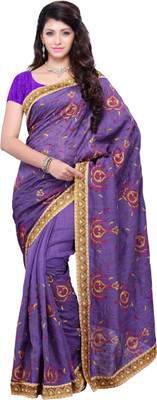 JTInternational Self Design Fashion Art Silk Saree(Multicolor)