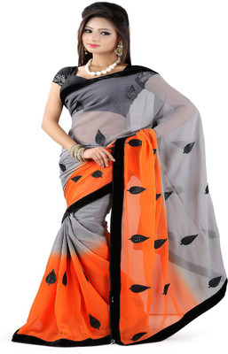 

Stylo Designer Self Design Fashion Handloom Georgette Saree(Multicolor)