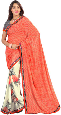 

Party Wear Dresses Printed Fashion Art Silk Saree(Multicolor), Multicolor144
