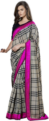

JTInternational Printed Bollywood Art Silk Saree(Multicolor)