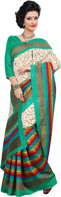 

Jiya Self Design, Printed Fashion Art Silk Saree(Multicolor)