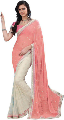 

Party Wear Dresses Printed Fashion Pure Chiffon Saree(Multicolor), Multicolor404
