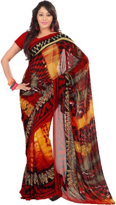 

Stylish Girls Printed Fashion Art Silk Saree(Multicolor), Multicolor131