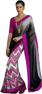 

Jiya Self Design, Printed Fashion Georgette, Crepe Saree(Black, Grey, White, Pink, Multicolor), Black;grey;multicolor;pink;white