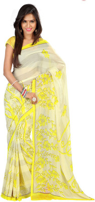 

Indian Wear Online Printed Fashion Georgette Saree(Multicolor), Multicolor124