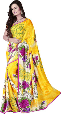 

Parisha Self Design, Printed, Embellished Fashion Georgette Saree(Yellow, Multicolor), Multicolor;pink;yellow