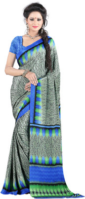 

Khushali Self Design, Printed Fashion Silk, Crepe Saree(Multicolor)