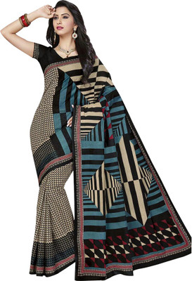 

Party Wear Dresses Printed Fashion Cotton Saree(Multicolor)