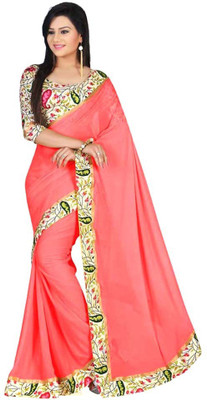 

Stylezone Printed Fashion Chiffon Saree(Pink)
