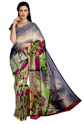 

Ishin Printed Fashion Georgette Saree(Multicolor)
