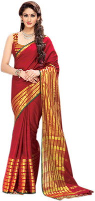 

Sunaina Printed Mysore Cotton Saree(Multicolor)