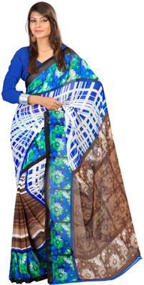 

Indian Wear Online Printed Fashion Art Silk Saree(Multicolor), Multicolor290
