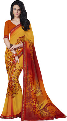 

Vishal Solid Fashion Georgette Saree(Yellow)