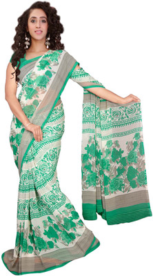 

Khushali Self Design, Printed Fashion Georgette Saree(Green, Multicolor, Light Green, Grey), Green;grey;light green;multicolor