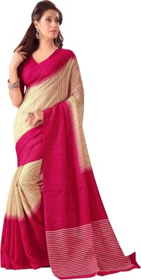 

Kjs Self Design Bollywood Art Silk Saree(Multicolor)