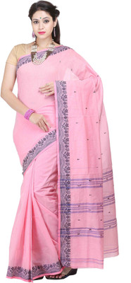 

Goodway Embroidered Madurai Cotton Saree(Pink)