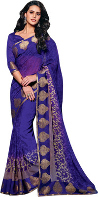 

Vishal Printed Fashion Georgette Saree(Purple)