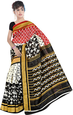 

Lovelylook Printed Daily Wear Art Silk Saree(Multicolor), Multi