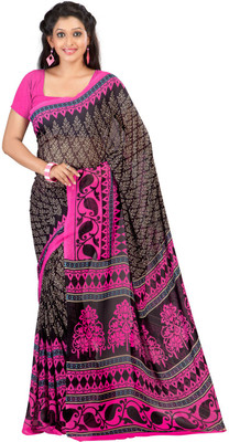 

Party Wear Dresses Printed Fashion Art Silk Saree(Multicolor), Multicolor256