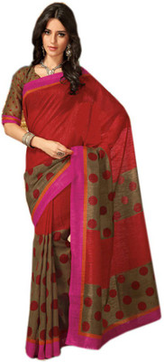 

Party Wear Dresses Printed Fashion Pure Chiffon Saree(Multicolor)