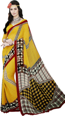 

Khushali Self Design, Printed Fashion Georgette Saree(Yellow, Red, Black, Multicolor), Black;multicolor;red;yellow