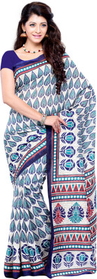 

JTInternational Printed Fashion Art Silk Saree(Multicolor)