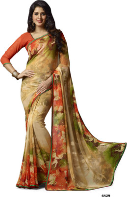 

Ridham Sarees Printed Daily Wear Chiffon Saree(Multicolor)